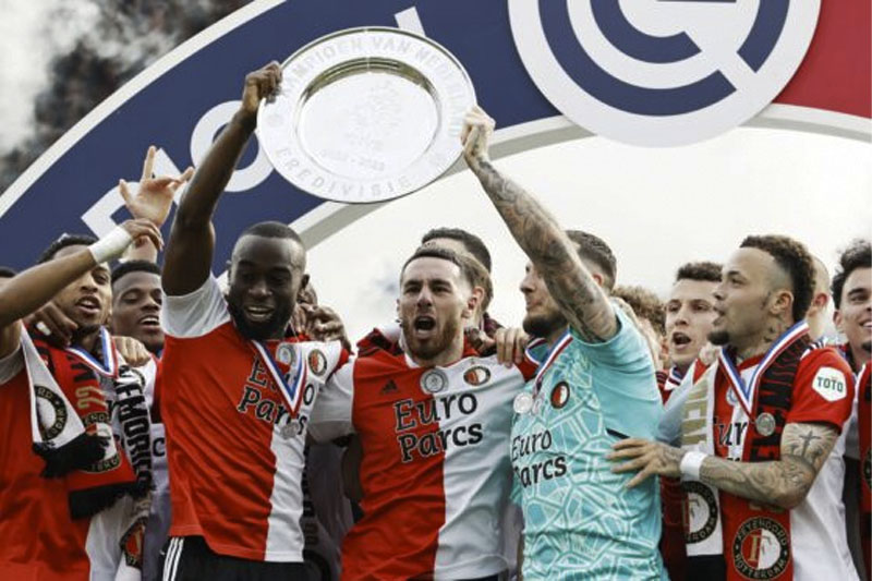Feyenoord Rotterdam mistrzem Holandii !