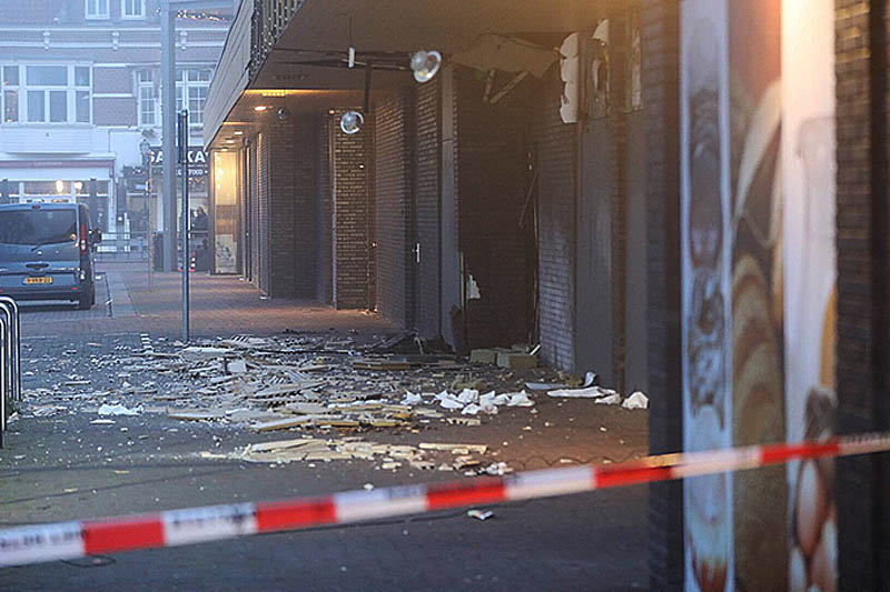 Wybuchy w 'polskich sklepach' ,holenderska policja wyjaśnia. 